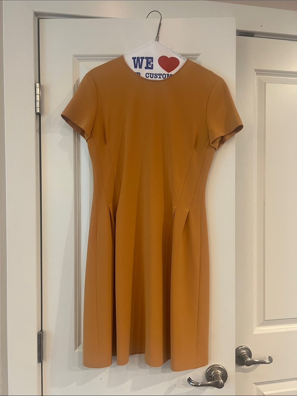 Theory "Corset" Admiral Crepe Tee Dress Sz 6